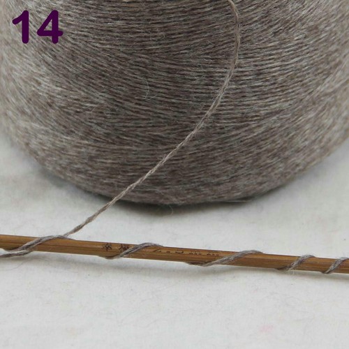 Sale Luxurious Soft 100gr Mongolian Pure Cashmere Hand Knitting Crochet Yarn - Picture 39 of 81