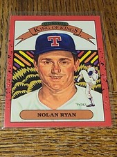RANGERS NOLAN RYAN 1990 DONRUSS KING OF KINGS #665