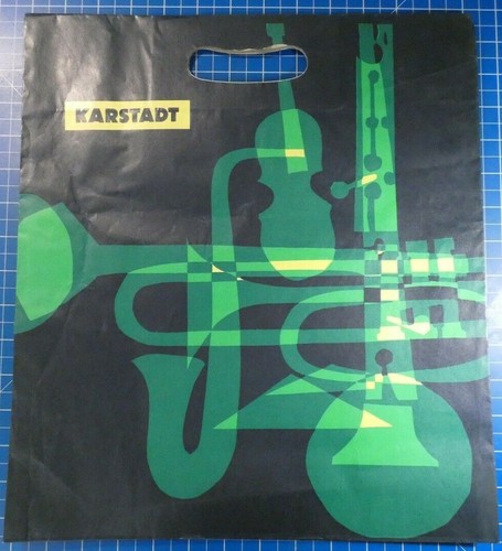 Record Paper Bag Karstadt 1960s G6718