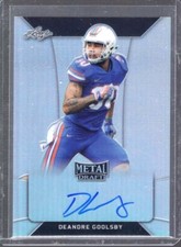 2018 Leaf Metal Draft DeAndre Goolsby #BA-DG2 Rookie Auto RC