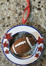 Football Christmas Ornaments