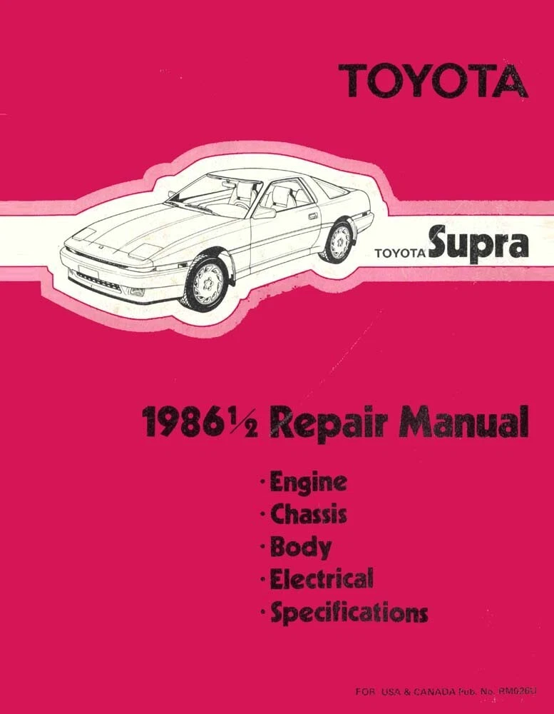 Service & Repair Manuals for Toyota Supra for sale | eBay