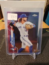 Bo Bichette 2020 Topps Chrome Pink Refractor RC Rookie