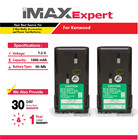 2x 7.2V 1800mAh NiMh battery for Kenwood KNB-15H, KNB-14, TK-260