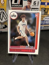 2021-22 NBA Hoops Jason Preston Base Rookie RC #242