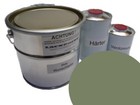 1 Liter Set 2K Autolack geeignet für VW L 63Y Manilagrün Oldtimer kein Klarlack