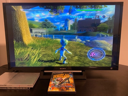 Destroy All Humans! (PlayStation 2 PS2, 2005) Black Label Disc & Box Art, Tested - Bild 5 von 5