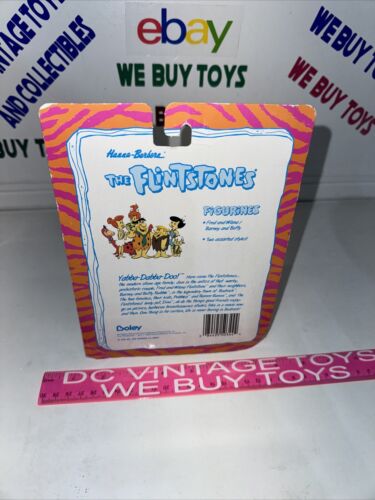 Boley The Flintstones Barney & Betty Wind-Up 1992 Action Figurine New 50344 🔥 - Picture 9 of 9
