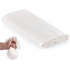 Large Jumbo XL Fine Cotton Chef's Butter Cheese Sauce Strainer Straining Cloth