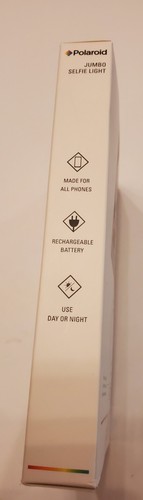 Polaroid Jumbo Selfie Light, Rechargeable. Attaches to SmartPhone -  NEW - Picture 4 of 5