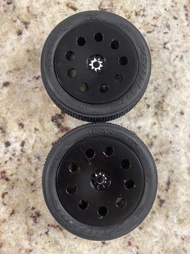 R/C RC PROLINE WHEELS WITH TIRES #8253 1.10X3.31 GREAT CONDITION - Picture 4 of 7