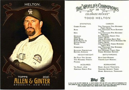 2021 Topps Allen & Ginter Base Cards (176-350) RC Buy 2 Get 2 FREE Ships FREE - Picture 189 of 209