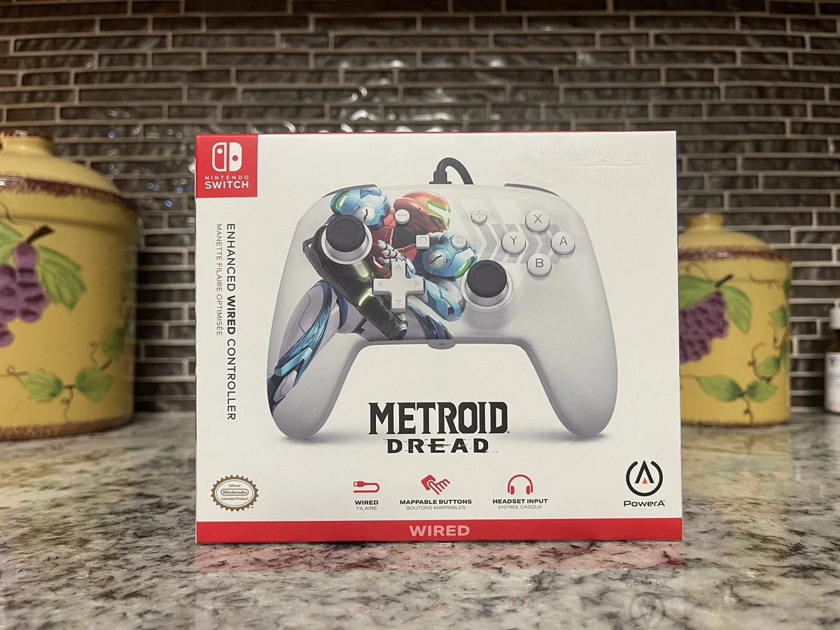 Nintendo Switch Metroid Dread New PowerA Enhanced Wired Controller