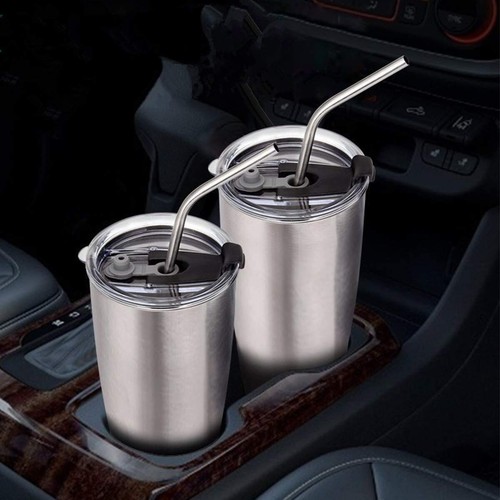 2 Replacement Flip Lids for Stainless Steel Insulated Tumbler Travel Mug - Picture 7 of 7