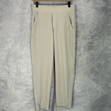 Athleta Brooklyn Ankle Pant Women sz 6 Beige Jogger Stretch Comfort