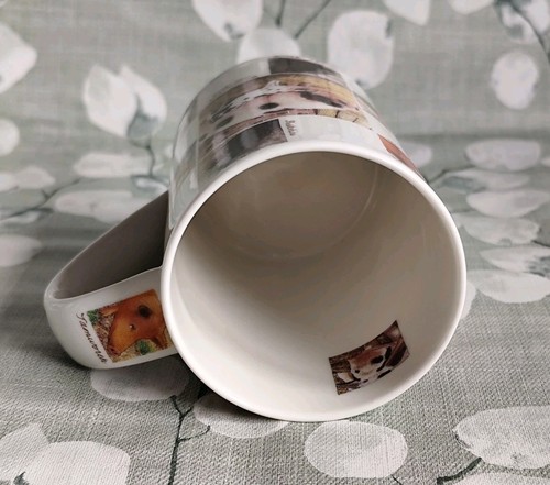 Dunoon 'Old Breeds' Pigs Mug By Richard Partis Stoneware Made In Scotland 4.5" - Picture 6 of 11