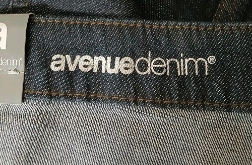 Avenue Denim Jeans Plus Size 24 Petite Santa Fe Boot Cut Dark Wash Stretch NWT - Picture 8 of 13