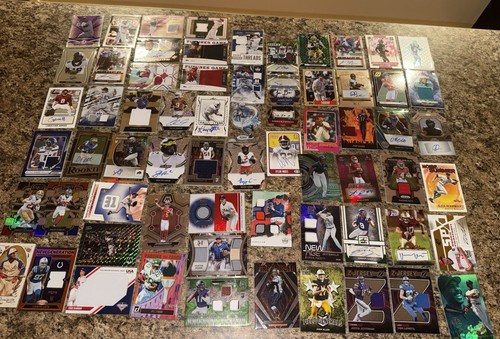 HUGE Patch Auto Relic Card Lot! Rc, Stars, SP #d, HOF’s, Inserts, Multi Sport ++