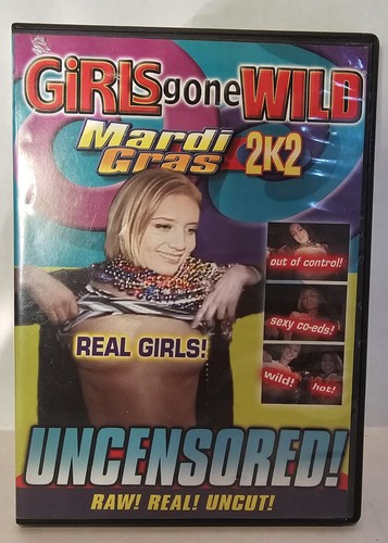 Wild Gone Girls DVD Mardi Gras 2K2 2002 Y2K Uncensored Raw! Real! Uncut Amatuer