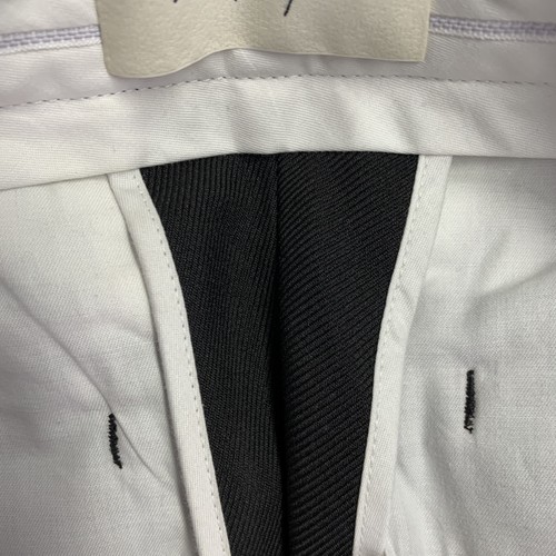 SECOND LAYER Size 30 Black Polyester Twill Flat Front Flared Dress Pants - Picture 7 of 7