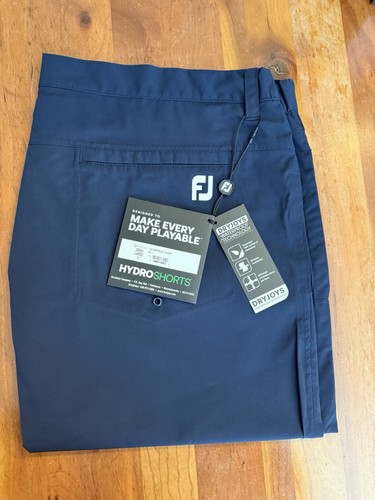 FootJoy Herren Waterproof Short Navy Größe L Neu