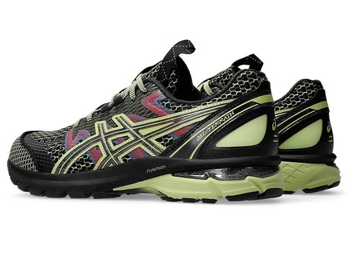 ASICS Kiko Kostadinov US4-S Gel Terrain Running Shoes Black Neon Lime Men's 11 - Picture 3 of 6