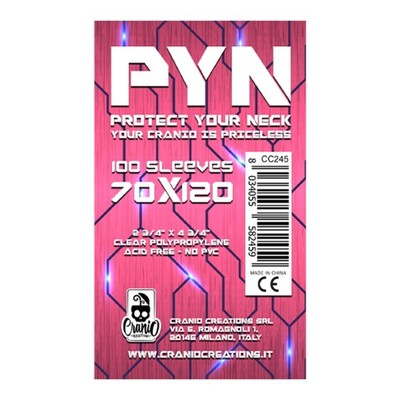 CC245 PYN 100 Sleeves 70 x 120