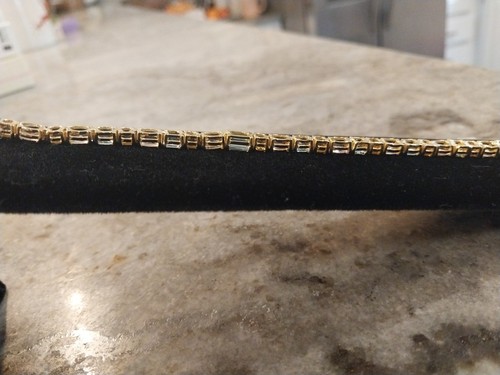 MULTI BERYL Gemstone 10.50 ctw Bracelet/18K Vermeil Yellow Gold/Sterling Silver - Picture 18 of 18