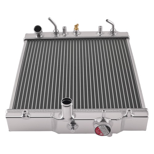 Aluminum Radiator for Honda Civic 1992-2000 19010P08014 3 Row AT Downflow - Picture 1 of 11