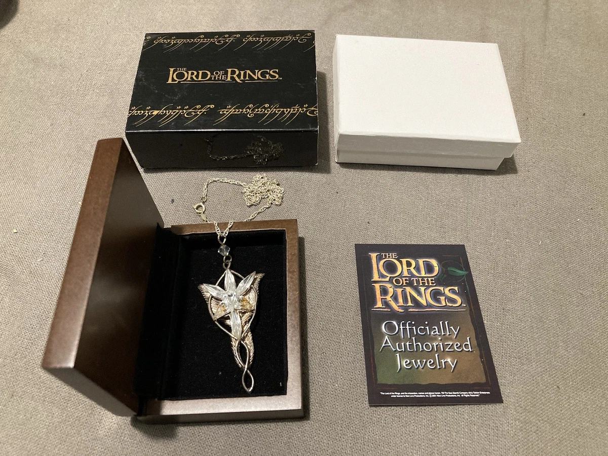NOBLE COLLECTION - Ciondolo Collana Lord Of The Rings Pendant Arwen Evenstar Pz