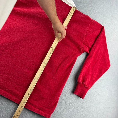 Vintage Lands End Rugby Shirt Mens XL 90s Marist College Cotton Made in USA - Picture 14 of 16