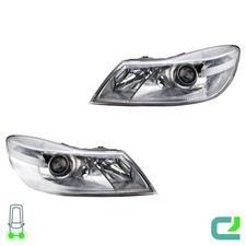 Scheinwerfer-Set links/rechts H7/H1 HELLA für Skoda Octavia II (1Z3)