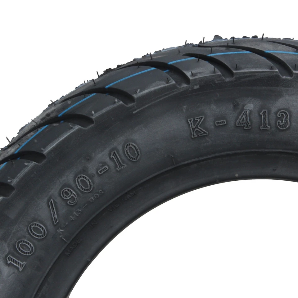 Juego de neumáticos Kenda 3x K413 100/90-10 pulgadas para Piaggio Ape 50 TM ZAPC Foto 4 de 4