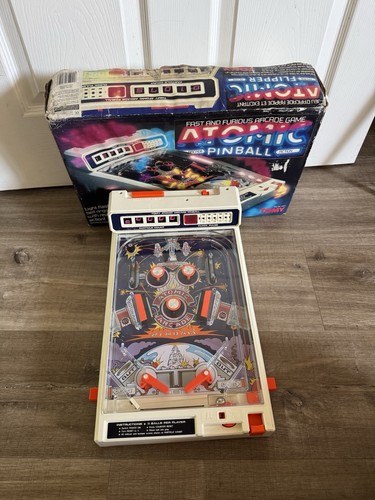 Tavolo flipper Tomy Atomic Arcade difettoso/ricambi/riparazione