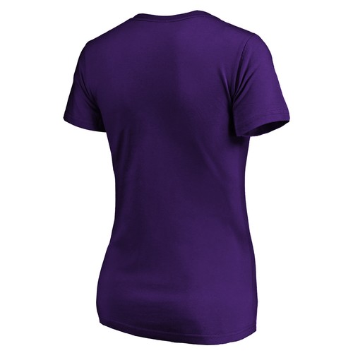 Women's Purple LSU Tigers Team Mom V-Neck T-Shirt - Imagen 3 de 3