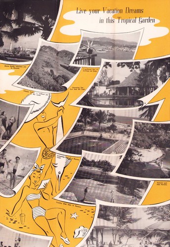 1950s HAVANA CUBA TRAVEL BROCHURE Cuban Tourist Comm. OPENS TO 12x18 P133 - Picture 4 of 5