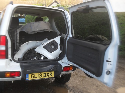SUZUKI JIMNY 1.3 PETROL MANUAL SZ4 2013 REG DAMAGED SALVAGE CAT S VERY LOW MILES - Picture 17 of 17