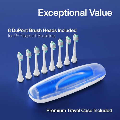 Vibe Series Ultra-Whitening Toothbrush – ADA Accepted Electric Toothbrush - 8... - Bild 5 von 6