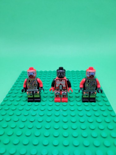 3 LEGO Minifigure LEGO Scale Space Robot Lot Minifig SP041 SP044 VINTAGE - Picture 1 of 15