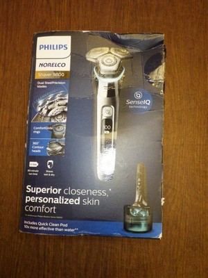 Philips Norelco Electric Shaver 9800 w/Pressure Sensor, S9987/85
