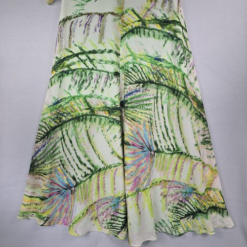 Marina Rinaldi Women's Size 14 Green Discorso Shift Dress Made In Italy - Picture 16 of 18