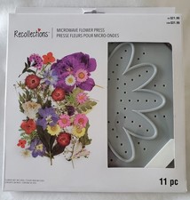 Recollections Microwave Flower Press Kit 11pc Fast Drying Floral Craft New S5