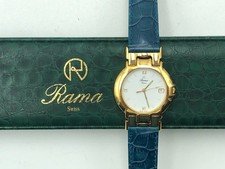 Orologio RAMA Swiss Made Ref. 9060 - Placcato Oro 18k - Vintage anni 90 - BOX