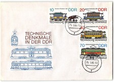 German Democratic Republic #2538-2541 FDC, 1986
