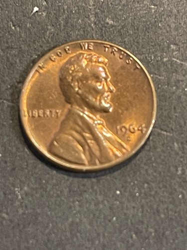 1964 D Lincoln Memorial Cent Uncirculated US Mint RED X1870 - Picture 2 of 3