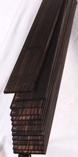 1st grade Macassar ebony BASS guitar fretboard blank 3.1x26.2" MF50