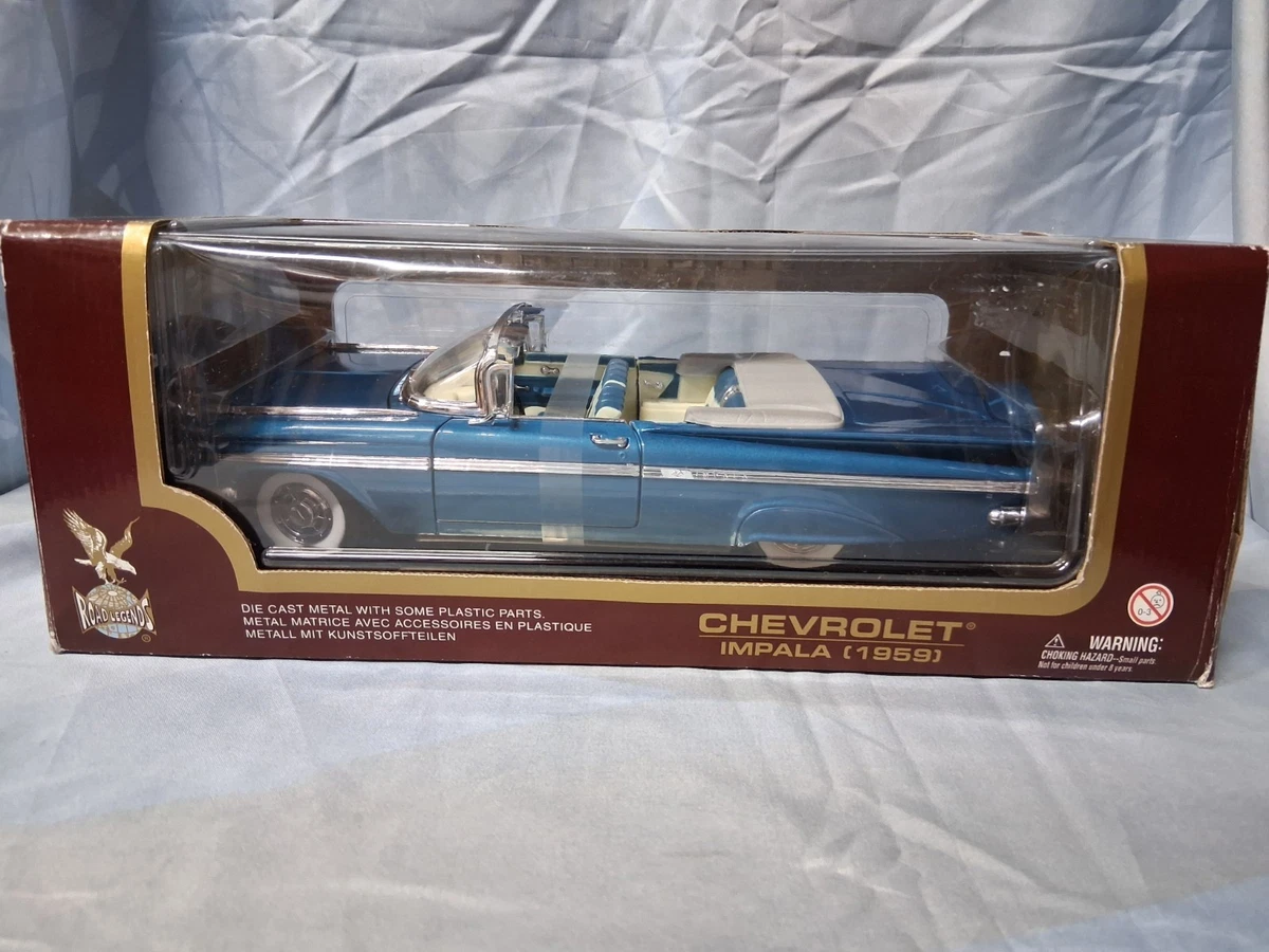 ミニカー ROAD LEGENDS 1959 コンバーチ インパラ 1/18 ミニカー 外車