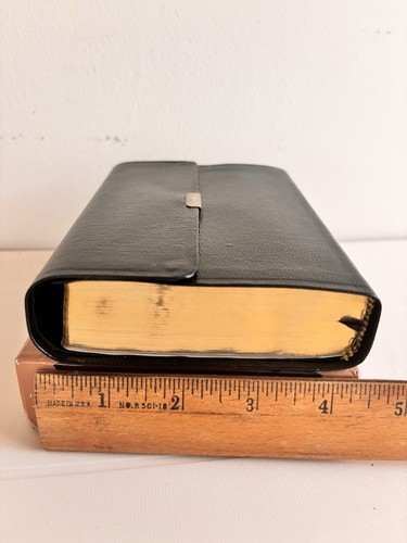 Holy Bible KJV 2000 Classic Companion Jesus Words in Red, Bonded Leather - Imagen 4 de 8