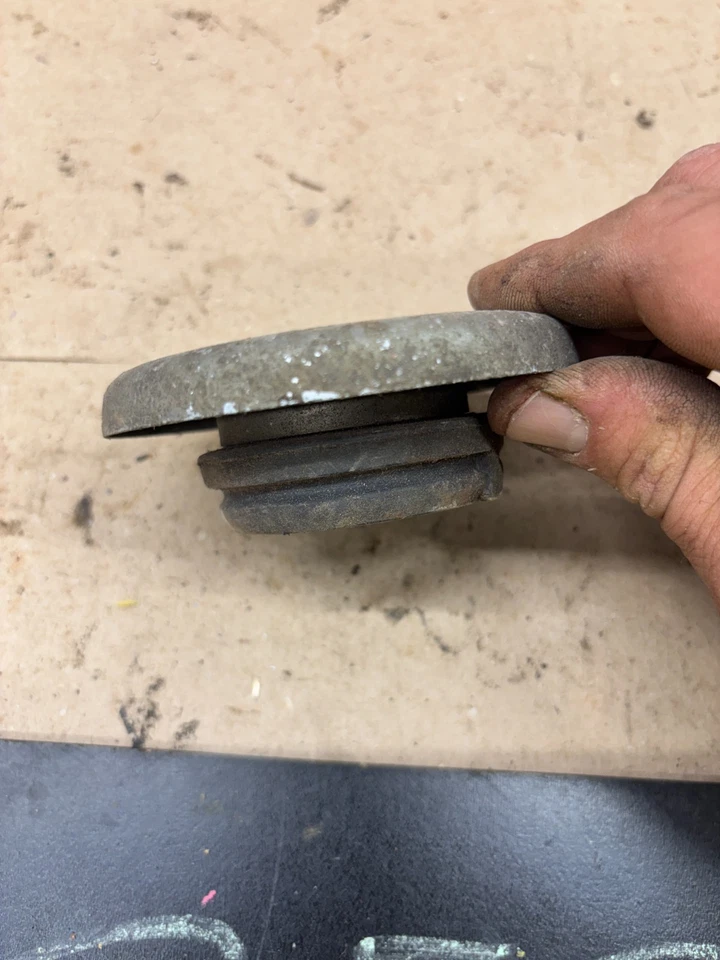 Camión K15 C15 GMC 1971 1972 Jimmy Horn botón volante centro OEM tapa 69 6 Foto 4 de 4