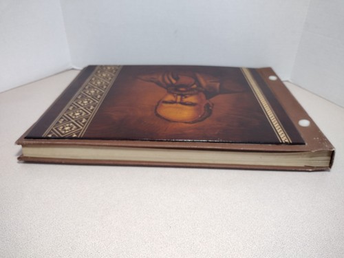 Vtg Taras Shevchenko Wood Cover Sketchbook Art Scrap Book 16X12 - Bild 4 von 12